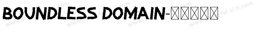Boundless Domain字体转换